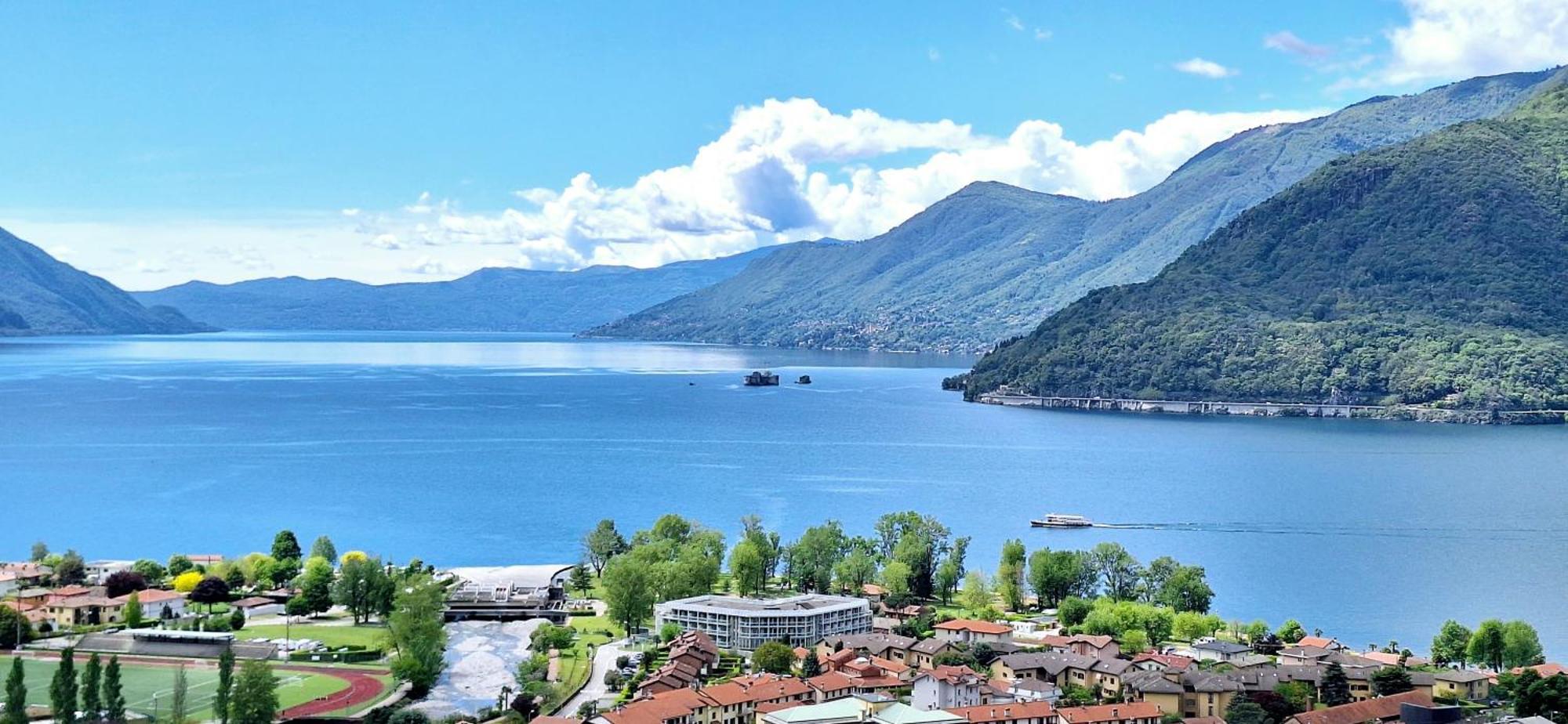 Sole & Lago-Lake Maccagno Exterior foto